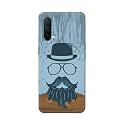 PRINTFIDAA Mustache Beard and Hairstyle Hipster in