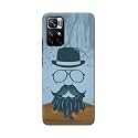 PRINTFIDAA Mustache Beard and Hairstyle Hipster in