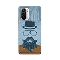 PRINTFIDAA Mustache Beard and Hairstyle Hipster in