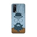 PRINTFIDAA Mustache Beard and Hairstyle Hipster in