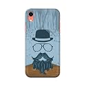 PRINTFIDAA Mustache Beard and Hairstyle Hipster in