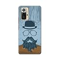 PRINTFIDAA Mustache Beard and Hairstyle Hipster in