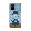 PRINTFIDAA Mustache Beard and Hairstyle Hipster in