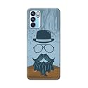 PRINTFIDAA Mustache Beard and Hairstyle Hipster in