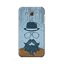 PRINTFIDAA Mustache Beard and Hairstyle Hipster in