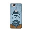 PRINTFIDAA Mustache Beard and Hairstyle Hipster in
