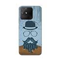 PRINTFIDAA Mustache Beard and Hairstyle Hipster in