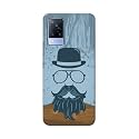 PRINTFIDAA Mustache Beard and Hairstyle Hipster in