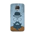 PRINTFIDAA Mustache Beard and Hairstyle Hipster in