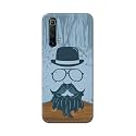 PRINTFIDAA Mustache Beard and Hairstyle Hipster in