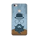 PRINTFIDAA Mustache Beard and Hairstyle Hipster in