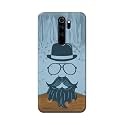 PRINTFIDAA Mustache Beard and Hairstyle Hipster in