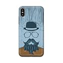 PRINTFIDAA Mustache Beard and Hairstyle Hipster in