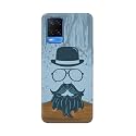 PRINTFIDAA Mustache Beard and Hairstyle Hipster in