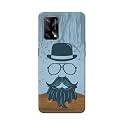 PRINTFIDAA Mustache Beard and Hairstyle Hipster in