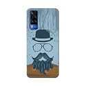 PRINTFIDAA Mustache Beard and Hairstyle Hipster in