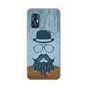 PRINTFIDAA Mustache Beard and Hairstyle Hipster in