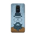 PRINTFIDAA Mustache Beard and Hairstyle Hipster in