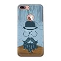PRINTFIDAA Mustache Beard and Hairstyle Hipster in