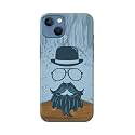 PRINTFIDAA Mustache Beard and Hairstyle Hipster in