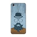 PRINTFIDAA Mustache Beard and Hairstyle Hipster in Glasses Printed Designer Hard Case for Oppo A1 / Oppo A83, Oppo CPH1729 Back Cover -(e) RPM1002