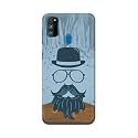 PRINTFIDAA Mustache Beard and Hairstyle Hipster in