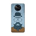 PRINTFIDAA Mustache Beard and Hairstyle Hipster in