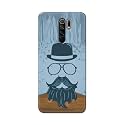 PRINTFIDAA Mustache Beard and Hairstyle Hipster in