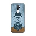 PRINTFIDAA Mustache Beard and Hairstyle Hipster in