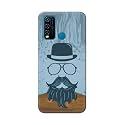 PRINTFIDAA Mustache Beard and Hairstyle Hipster in