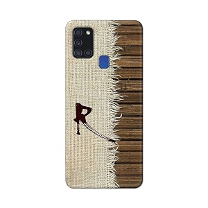 printfidaa name ii initial ii letter alphabet r chinese font printed designer hard back case for samsung galaxy a21s sm-a217f  ds sm-a217m  ds sm-a217f  dsn back cover -h8 vkm2029