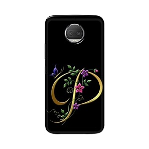printfidaa name ii initial ii letter alphabet p in flower printed designer hard back case for motorola moto g5s plus 5534 xt1803 xt1805 xt1806 xt1804 back cover -h8 vkm2022