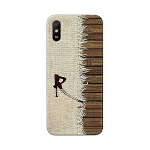 printfidaa name ii initial ii letter alphabet r chinese font printed designer hard back case for redmi 9a  redmi 9i back cover -h8 vkm2029