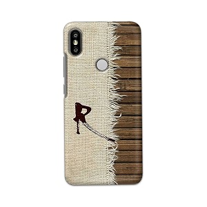 printfidaa name ii initial ii letter alphabet r chinese font printed designer hard back case for redmi y2  redmi s2 back cover -h8 vkm2029