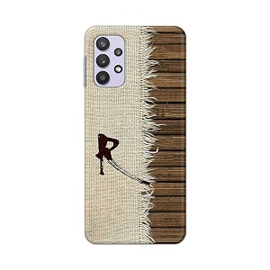 printfidaa name ii initial ii letter alphabet r chinese font printed designer hard back case for samsung galaxy m32 5g  a32 5g back cover -h8 vkm2029