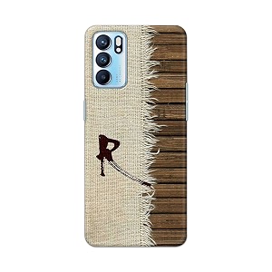 printfidaa name ii initial ii letter alphabet r chinese font printed designer hard back case for oppo reno6 5g oppo reno 6 5g back cover -h8 vkm2029
