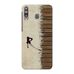 printfidaa name ii initial ii letter alphabet r chinese font printed designer hard back case for samsung galaxy m30  samsung a40s sm-m305f  ds back cover -h8 vkm2029
