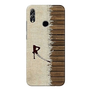 printfidaa name ii initial ii letter alphabet r chinese font printed designer hard back case for huawei p smart 2019  honor 10 lite pot-lx1  pot-lx1af back cover -h8 vkm2029
