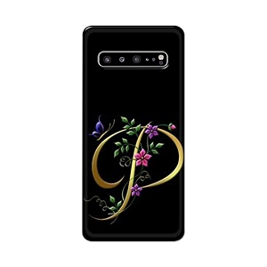 printfidaa name ii initial ii letter alphabet p in flower printed designer hard back case for samsung galaxy s10 5g sm-g977b sm-g977u sm-g977n sm-g9770 back cover -h8 vkm2022