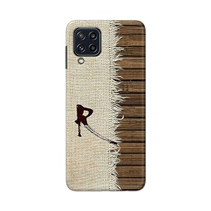 printfidaa name ii initial ii letter alphabet r chinese font printed designer hard back case for samsung galaxy m32 4g  samsung f22 4g  samsung m22 4g back cover -h8 vkm2029