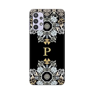 printfidaa name ii initial ii letter floral pattern alphabet p printed designer hard back case for samsung galaxy m32 5g  a32 5g back cover -h8 vkm2026