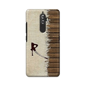 printfidaa name ii initial ii letter alphabet r chinese font printed designer hard back case for lenovo k8 plus 5234 back cover -h8 vkm2029