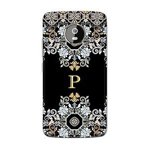printfidaa name ii initial ii letter floral pattern alphabet p printed designer hard back case for motorola moto g5 plus 5234 xt1684 xt1685 xt1687 back cover -h8 vkm2026