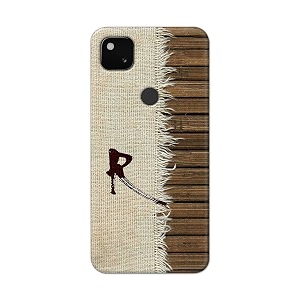 printfidaa name ii initial ii letter alphabet r chinese font printed designer hard back case for google pixel 4a 4g back cover -h8 vkm2029