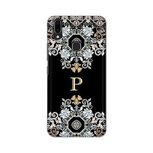 printfidaa name ii initial ii letter floral pattern alphabet p printed designer hard back case for vivo v9  v9 youthvivo y85  vivo z1  z1i  z3x  z1 lite  y89 back cover -h8 vkm2026