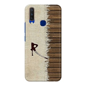 printfidaa name ii initial ii letter alphabet r chinese font printed designer hard back case for vivo y15  vivo y17  vivo u10  vivo y12  vivo y11 63534 back cover -h8 vkm2029