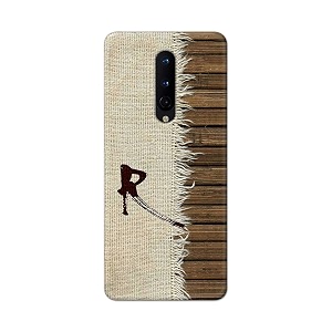 printfidaa name ii initial ii letter alphabet r chinese font printed designer hard back case for oneplus 8 65534 back cover -h8 vkm2029