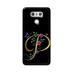 printfidaa name ii initial ii letter alphabet p in flower printed designer hard back case for lg g6 lg g6 h870 h871 h872 h873 h870k ls993 us997 vs988 back cover -h8 vkm2022