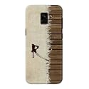 PRINTFIDAA Name II Initial II Letter Alphabet R Chinese Font Printed Designer Hard Back Case for Samsung Galaxy A5 (2018) / Samsung A8 (2018), A530F, A530F / DS Back Cover -(H8) VKM2029