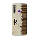 PRINTFIDAA Name II Initial II Letter Alphabet R Chinese Font Printed Designer Hard Back Case for Realme 5 / Realme 5s / Realme 5i / Realme Narzo 10 Back Cover -(H8) VKM2029